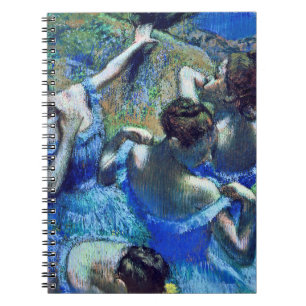 Edgar Degas - Blue Dancers Notebook
