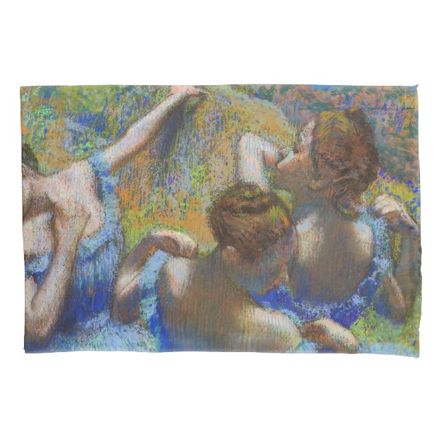 Edgar Degas - Blue Dancers Pillowcase (Front)