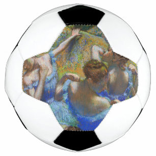 Edgar Degas - Blue Dancers  Soccer Ball