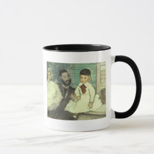 Edgar Degas Comte Le Pic and his Sons Mug