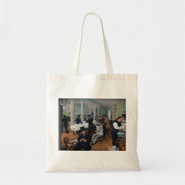 Edgar Degas - Cotton Office in New Orleans Tote Bag (Front)