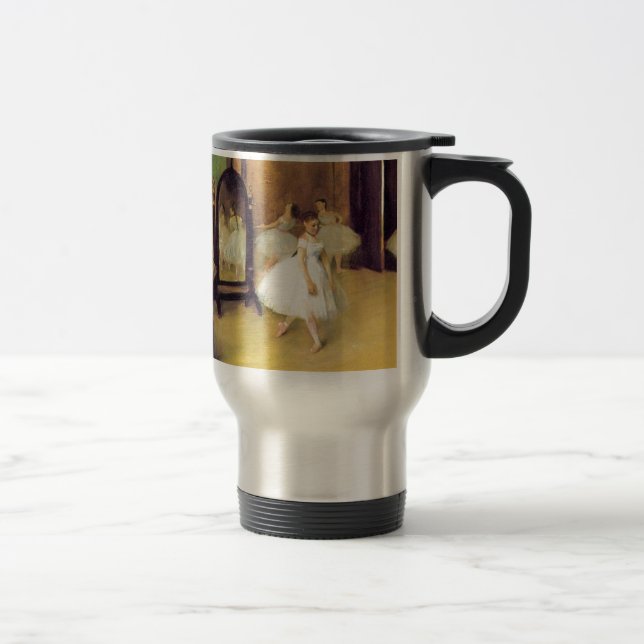 Edgar Degas - Dance Class Travel Mug (Right)
