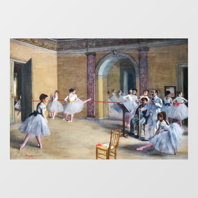 Edgar Degas - Dance Foyer, Opera rue Le Peletier  (Sheet)