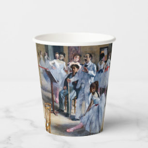 Edgar Degas - Dance Foyer, Opera rue Le Peletier Paper Cups