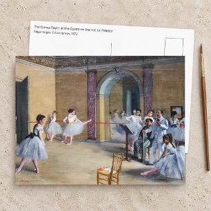 Edgar Degas - Dance Foyer, Opera rue Le Peletier Postcard