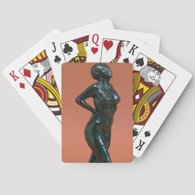 Edgar Degas | Dancer at Rest, c.1882-95 Playing Cards (Back)