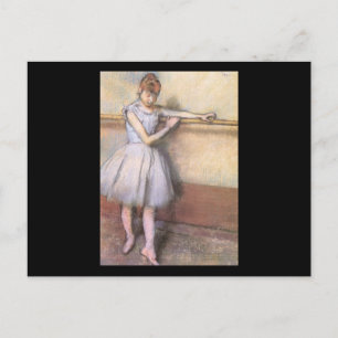 Edgar Degas Dancer At The Bar Postcard