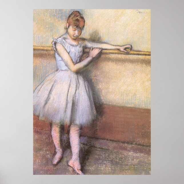 Edgar Degas Dancer At The Bar Poster (Front)