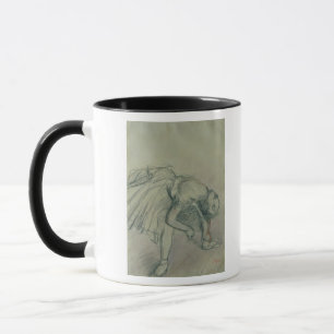 Edgar Degas Dancer Fixing her Slipper, c.1865 Mug
