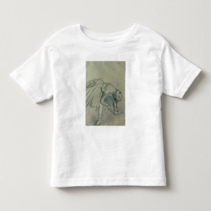 Edgar Degas Dancer Fixing her Slipper, c.1865 Toddler T-Shirt