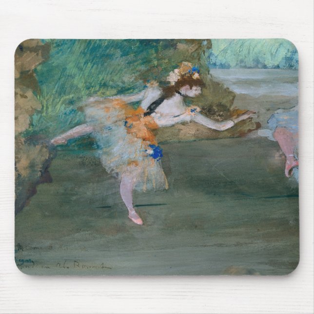 Edgar Degas - Dancer Onstage Mouse Pad (Front)