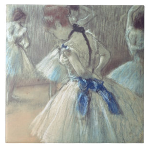 Edgar Degas Dancer Tile