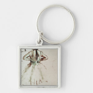Edgar Degas Dancer viewed from the back Key Ring