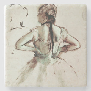 Edgar Degas   Dancer viewed from the back Stone Coaster