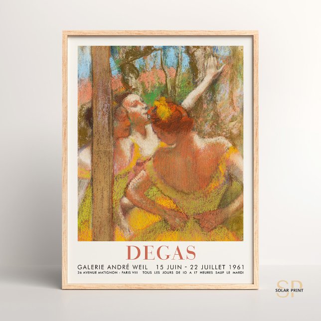 Edgar Degas Dancers Artwork Ballet Movement Elegan Poster (Creator Uploaded)