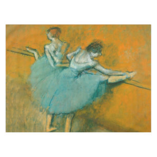 Edgar Degas Dancers at the Barre Print: Ballet Art Tablecloth