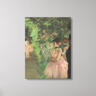 Edgar Degas   Dancers Backstage, 1876-1883 Canvas Print
