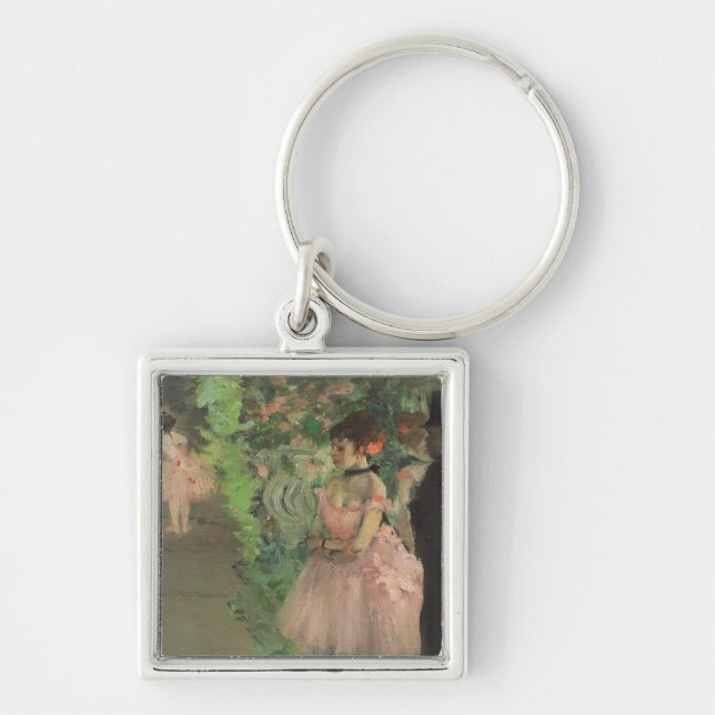 Edgar Degas | Dancers Backstage, 1876-1883 Key Ring (Front)