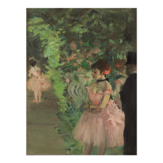Edgar Degas | Dancers Backstage, 1876-1883 Poster (Front)