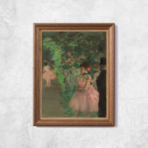 Edgar Degas Dancers Backstage Old Famous Art