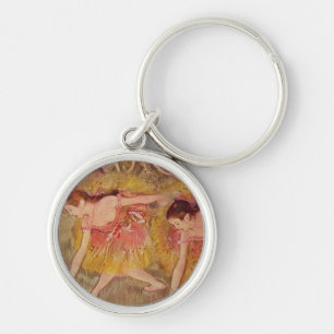 Edgar Degas Dancers Bending Down Keychain