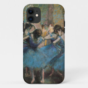 Edgar Degas Dancers in blue, 1890 Case-Mate iPhone Case