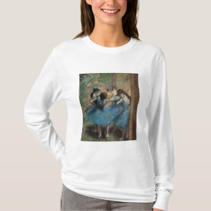 Edgar Degas   Dancers in blue, 1890 T-Shirt