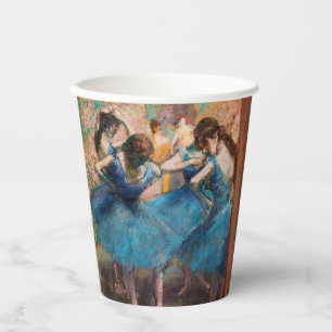 Edgar Degas - Dancers in blue Paper Cups