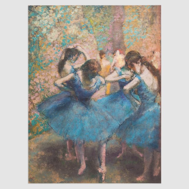 Edgar Degas - Dancers in blue Tissue Paper (Creator Uploaded)