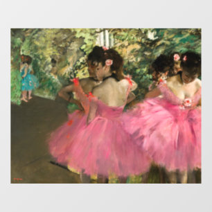 Edgar Degas - Dancers in pink