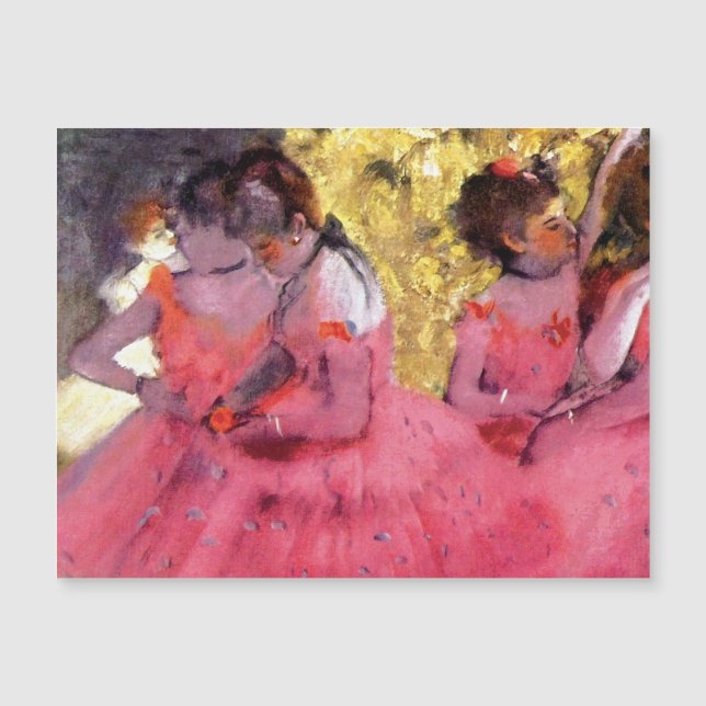 Edgar Degas - Dancers in Pink - Ballet Dance Lover (Front)