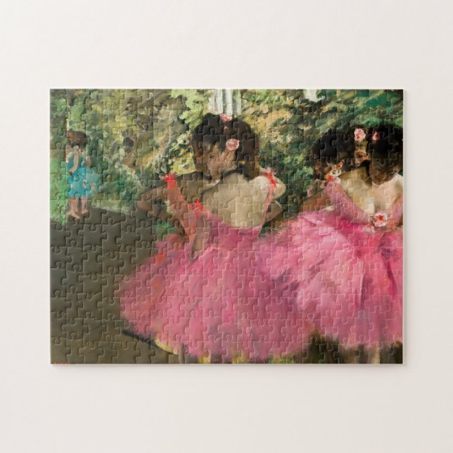 Edgar Degas - Dancers in pink Jigsaw Puzzle (Horizontal)