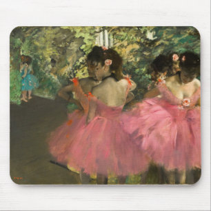 Edgar Degas - Dancers In Pink Mouse Pad