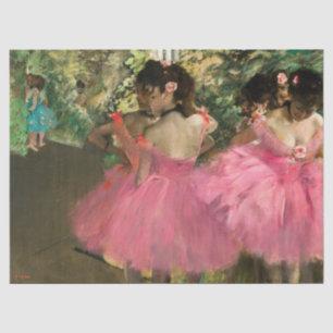 Edgar Degas - Dancers in pink Tissue Paper