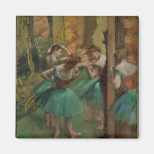 Edgar Degas Dancers Pink and Green Magnet