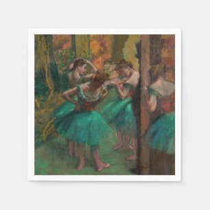 Edgar Degas - Dancers, Pink and Green Napkin