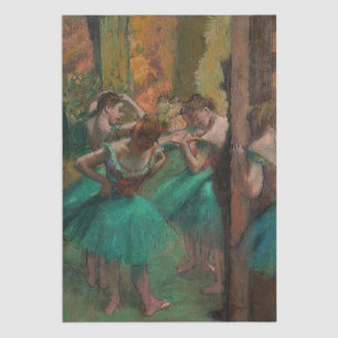 Edgar Degas - Dancers, Pink and Green Tissue Paper