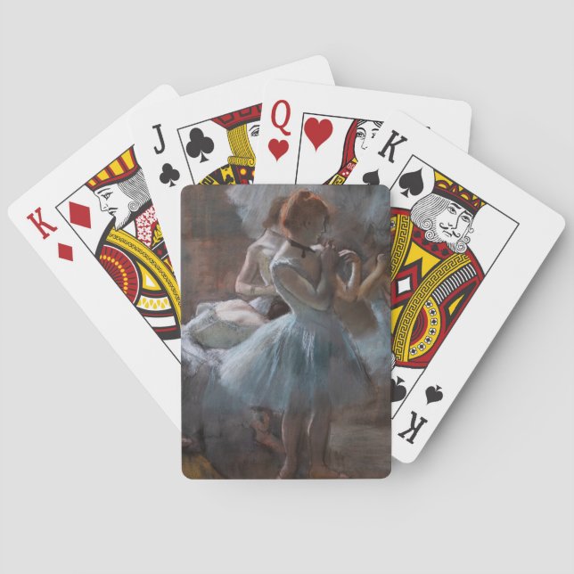 Edgar Degas - Dancers Playing Cards (Back)