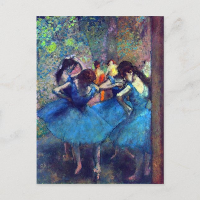 Edgar Degas - Dancers Postcard (Front)