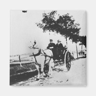 Edgar Degas Edgar Degas and a friend Magnet