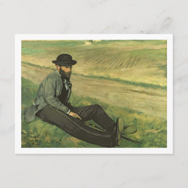 Edgar Degas | Eugene Manet Postcard (Front)
