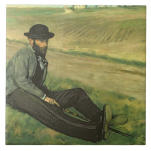 Edgar Degas Eugene Manet Tile