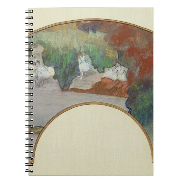 Edgar Degas | Fan, c.1879  Spiral Notebook (Front)