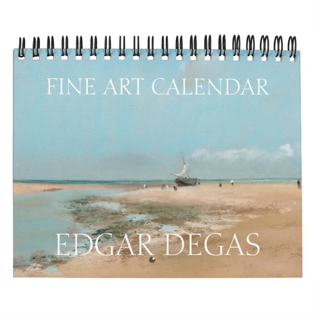 EDGAR DEGAS  FINE ART CALENDAR (Cover)
