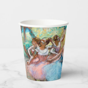 Edgar Degas - Four Ballerinas on Stage Paper Cups