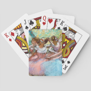 Edgar Degas - Four Ballerinas on Stage Playing Cards