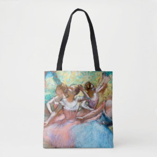 Edgar Degas - Four Ballerinas on Stage Tote Bag
