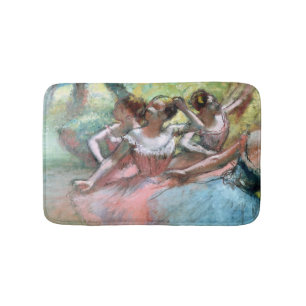 Edgar Degas Four ballerinas on the stage Bath Mat
