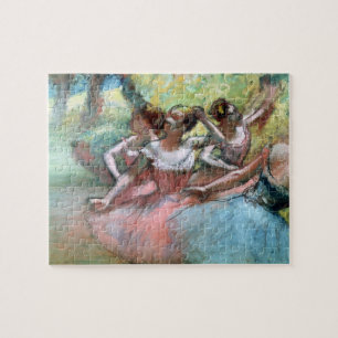 Edgar Degas   Four ballerinas on the stage Jigsaw Puzzle