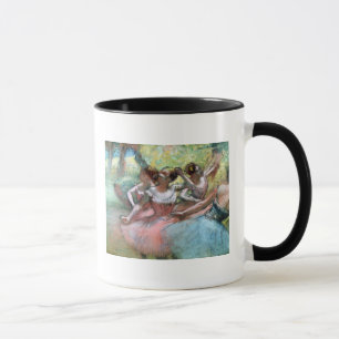 Edgar Degas Four ballerinas on the stage Mug